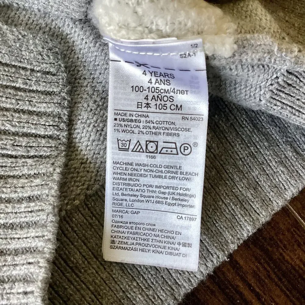 Gap Reindeer Knit Sweater